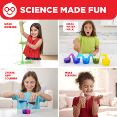 Young learner using Doctor Jupiter science kit for kids ages 4+