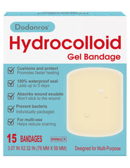 Dodanros Advanced Fast Healing Large Hydrocolloid Gel Bandages product image