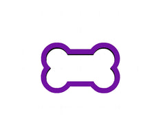 My Sweet Cuts Dog Bone Cookie Cutter 4x2.4 in size made from food safe PLA