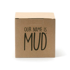 Enesco Our Name Is Mud Dog Father Stoneware Mug 16 oz red packaging