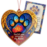 Dog Memorial Ornament Always by My Side Keepsake with story card