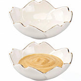DOITOOL ceramic dipping bowls cherry blossom 2-pack