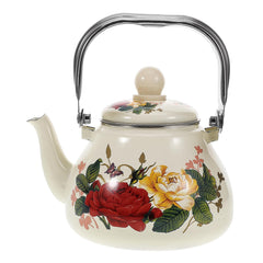 doitool enamel tea kettle on stovetop