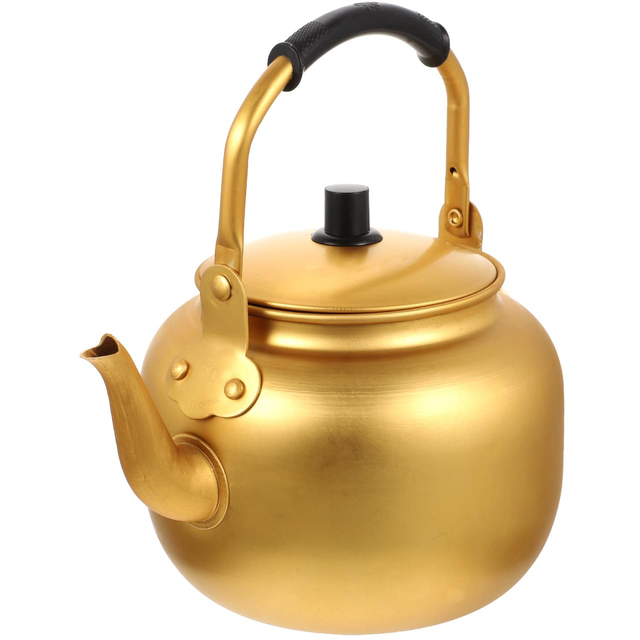 DOITOOL 2 Quart Stainless Steel Tea Kettle Stovetop Golden