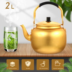 DOITOOL Stovetop Tea Kettle Ergonomic Non-slip Handle