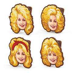 Dolly Parton bag clips set of 4 for pantry storage
