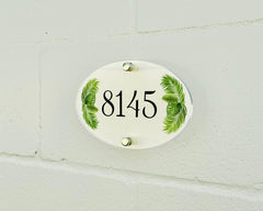 Door Sign address sign customizable with street name
