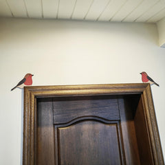 door decor hanging on a door frame