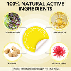 Dopamine Patch Extra Strength product label