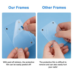 Double sided clear refrigerator frame by Lzerking