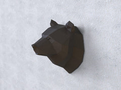Double-sided tape included for Grizzly Trophy papercraft kit