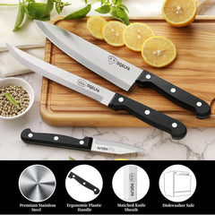 8 inch carving knife for meat in DQELFA set
