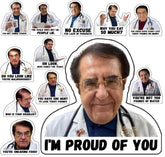 Dr Now Magnets Fridge pack 12 decorative magnets 3x3