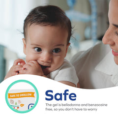 Belladonna-free Dr Talbot's Baby Tooth Gel packaging