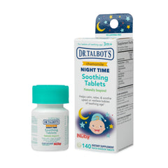dr talbots nighttime chamomile soothing tablets babies 140 count bottle