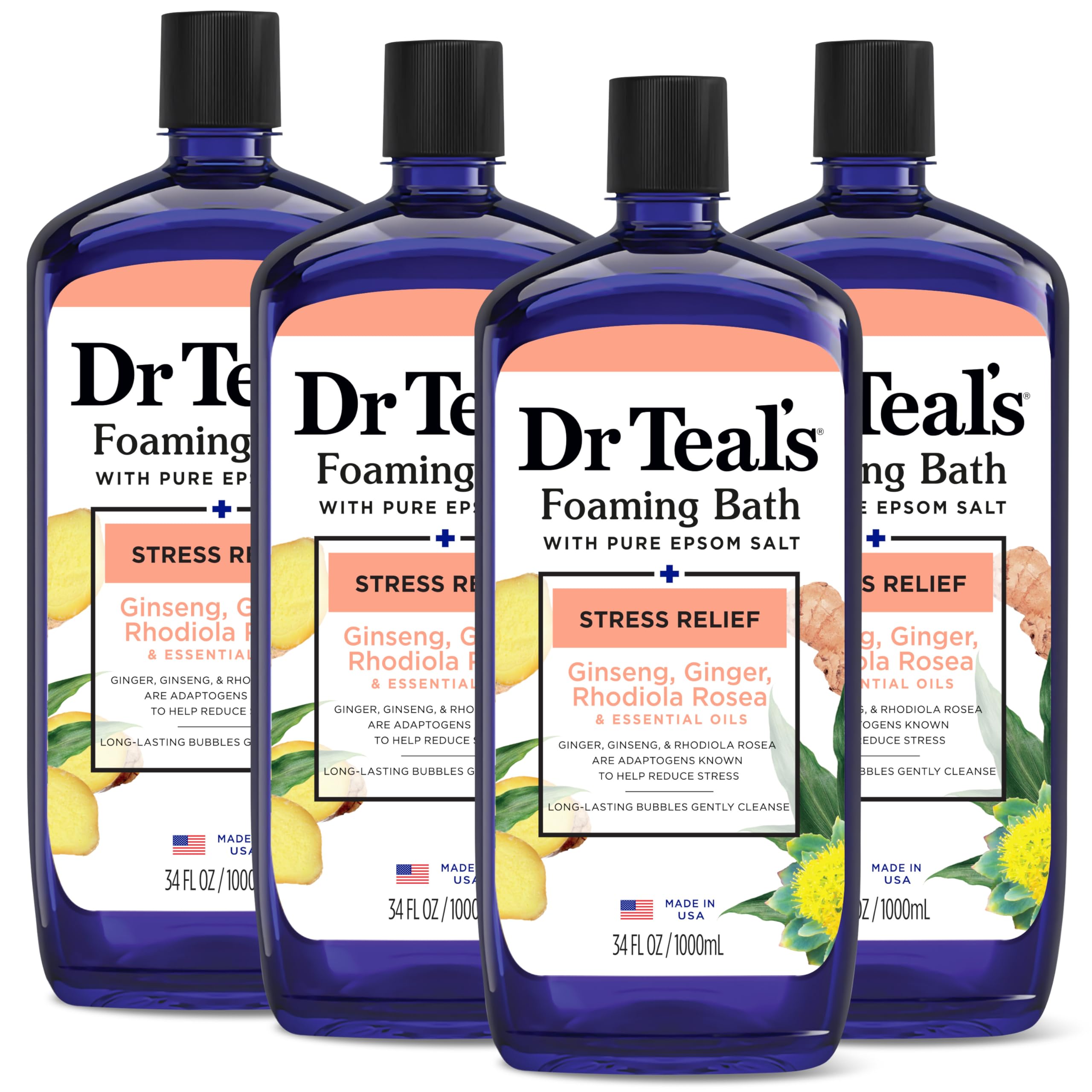 Dr Teal's Foaming Bath bottle