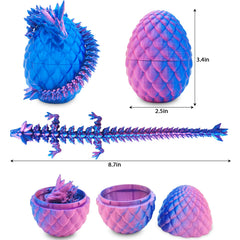 Dragon Inside includes an 8.2-inch dragon inside the eggs
