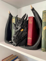 Dragon wings spread for shelf decor