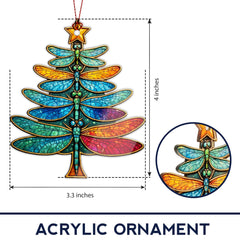 Dragonfly Gifts for Women Christmas ornament 2026 display
