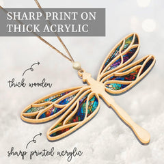 Dragonfly ornament Christmas tree decoration by Sensemory