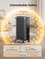 DREO Radiator Heater four heating modes image