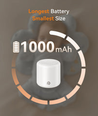 Cream color travel white noise machine for on the go