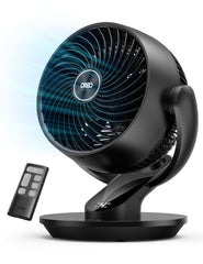 Dreo fan for bedroom 13 inch oscillating table air circulator front view