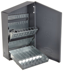 Drill America Drill Bit Index Case 10550 with 29 sizes 1/16 to 1/2 inch in rugged steel case