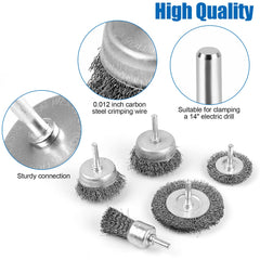 50mm wheel brush from Drill Wire Brush Set