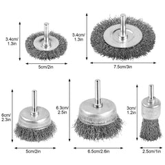 75mm wheel brush from Drill Wire Brush Set