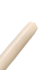 Dripless smokeless hand-dipped ivory taper candles 10 inch