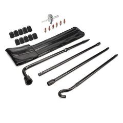Dr.Roc spare tire kit overall view with tools