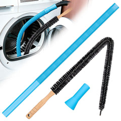 Dryer Vent Cleaner Kit with universal connector and lint brush
