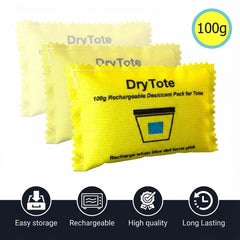 DryTote desiccant pack moisture absorption up to 200 gallons