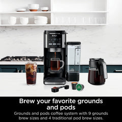 DualBrew Pro hot iced coffee maker product photo