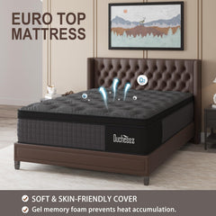 Individually pocketed springs for motion isolation Duchessz Queen Mattress