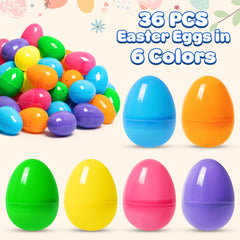 Large 3.15 inch fillable Easter egg with hinge
