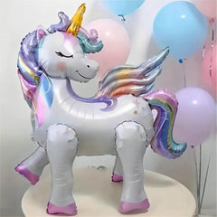 Rainbow 35 inch balloon for unicorn theme
