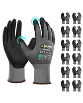 DULFINE MicroFoam Nitrile coated gloves grip close up