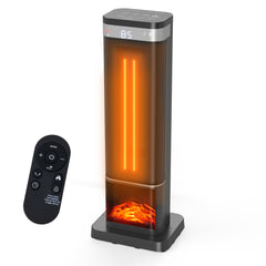 Dumos 24inch space heater indoor use with remote thermostat