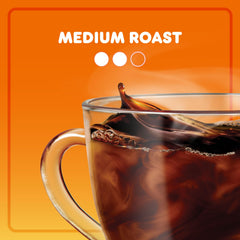 Keurig compatible Dunkin Original Blend K-Cup Pods close up