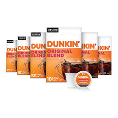 Dunkin Original Blend Medium Roast Coffee K-Cup Pods package