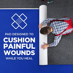 Quilt-Aid Comfort Pads cushion wounds for easy removal