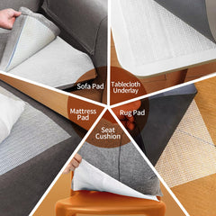 Durable PVC anti slip underlay 200x180cm