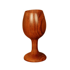 Indoor and outdoor use wooden wine cups by ZYNTIX