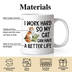 DYJYBMY cat mug double sided print 11 oz