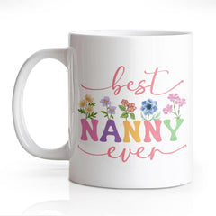DYJYBMY Life Is Better With My Nana Coffee Mug 11 oz ceramic mug front view