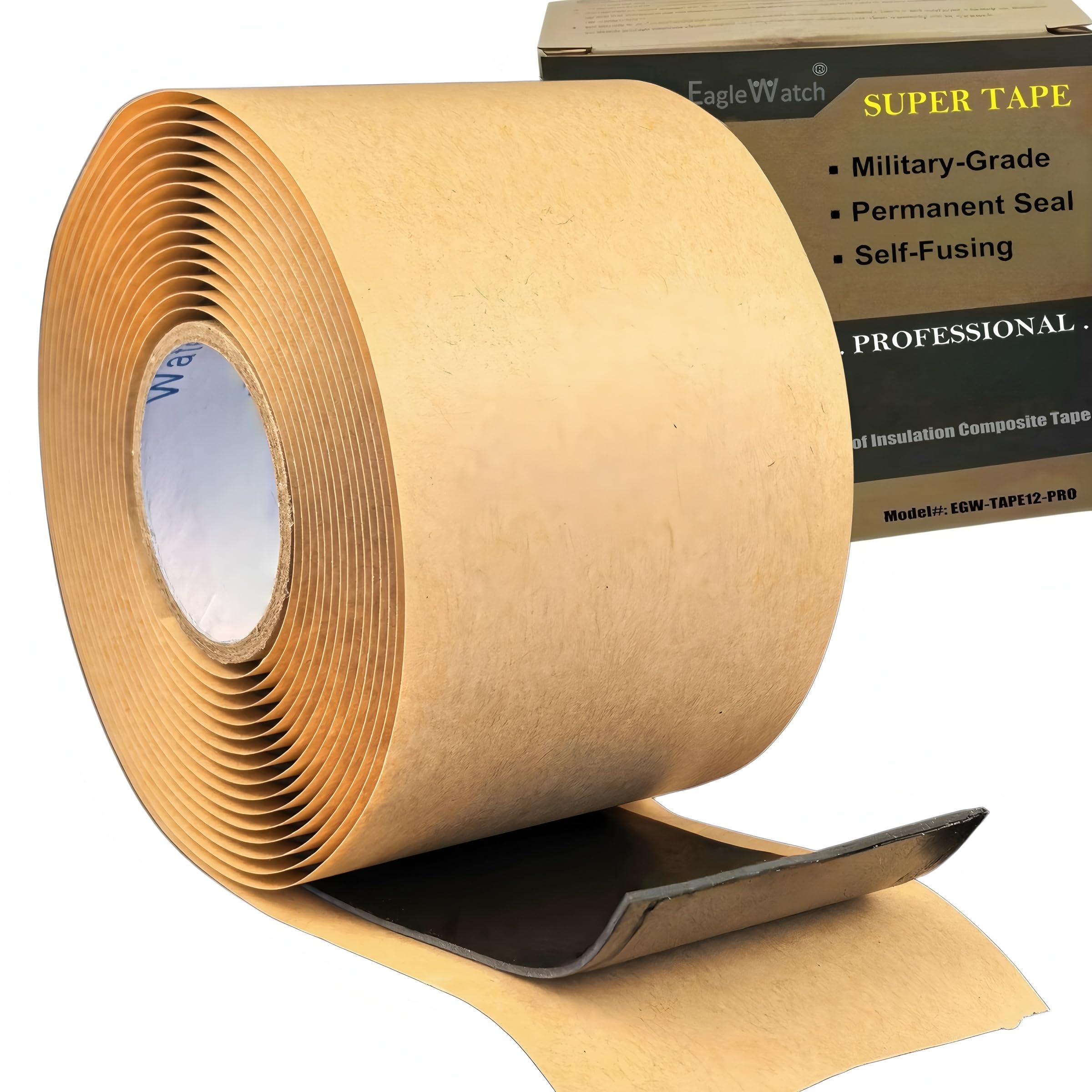 Eaglewatch 2x12ft self-fusing tape roll