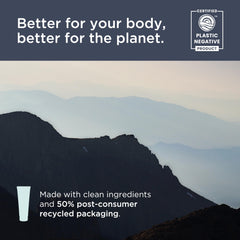 Earth-friendly tube packaging with recycled content