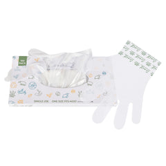 Earth's Natural Alternative 100% compostable gloves off-white one size